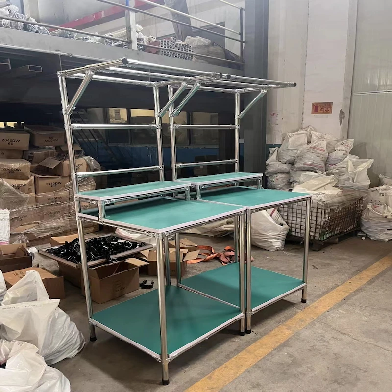 铝合金精益管工作台